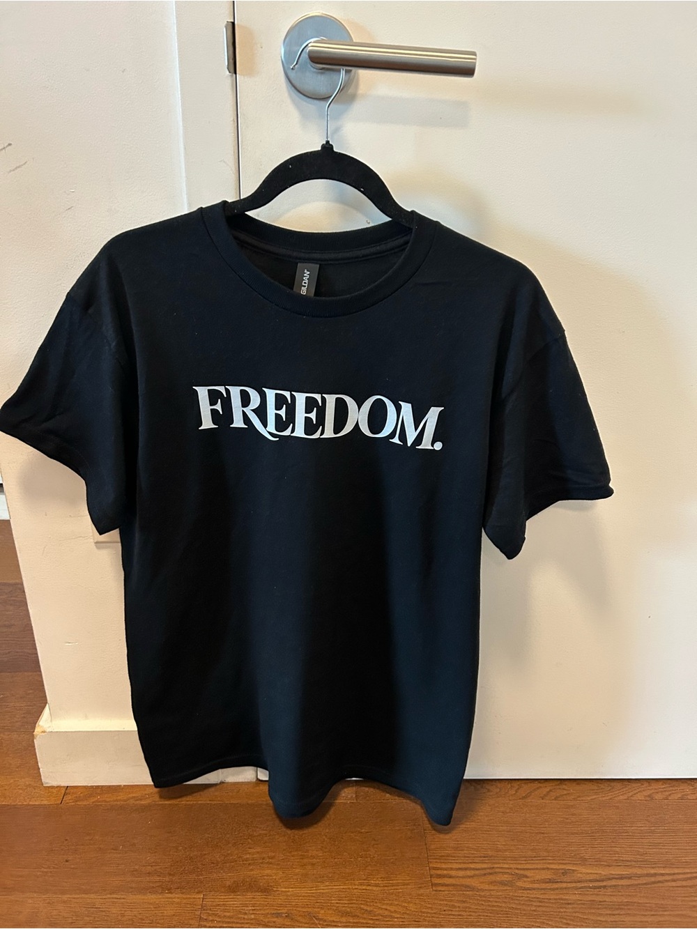 Freedom Graphic Tee - Black Short Sleeve